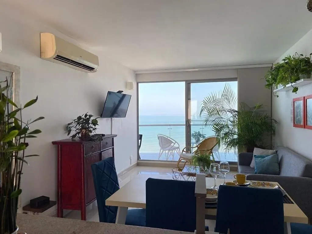 The Most Tropical And Chic Flat At Cartagena 20B2 Apartment